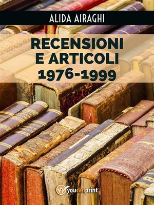 cover image of Recensioni e articoli 1976-1999